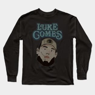 luke combs // vintage Long Sleeve T-Shirt